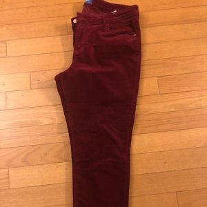 Ladies Old Navy Rockstar Velour Jeans